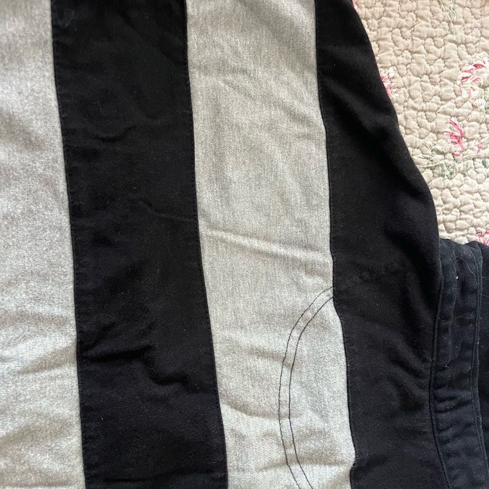 Regal Rugby Black and Gray Striped Polo Shirt - Picture 7 of 7